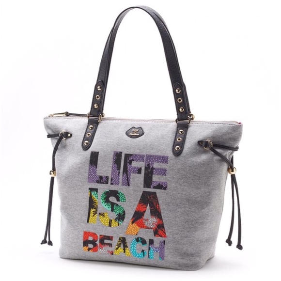 Juicy Couture Handbags - Juicy Couture "Life Is A Beach" Tote Bag